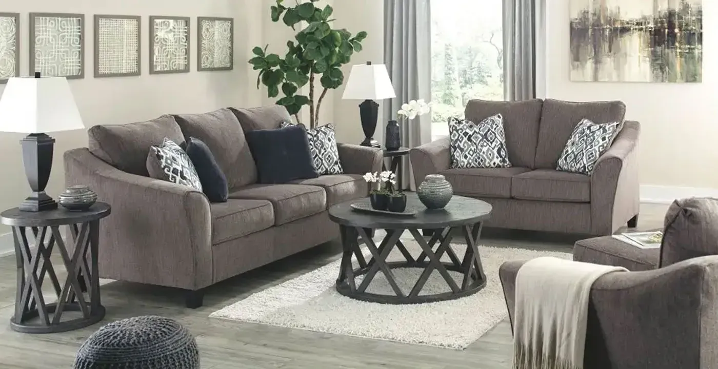 inside of washer with agitator